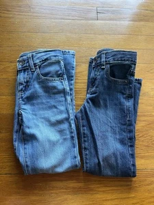 Children’s Place Boys Straight Leg Jeans Size 7 Set Of (2) - Picture 1 of 7