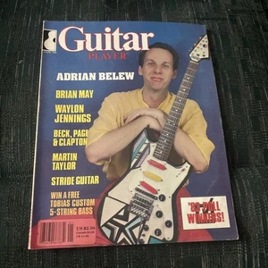 Guitar Player Mag Jan 1984 ADRIAN BELEW Brian May Waylon Jennings Martin Taylor - Bild 1 von 17