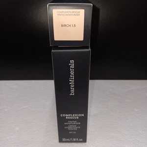 bareMinerals COMPLEXION RESCUE Tinted Moisturizer SPF30 BIRCH 1.5 - 1.18 oz NIB - Picture 1 of 1