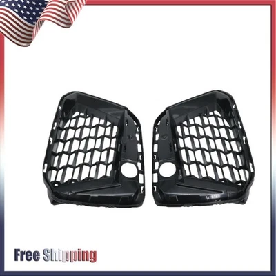 For 2021- 23 BMW 540i Sedan Front Bumper Face Bar Grilles Driver Passenger Side - Image 1 of 4