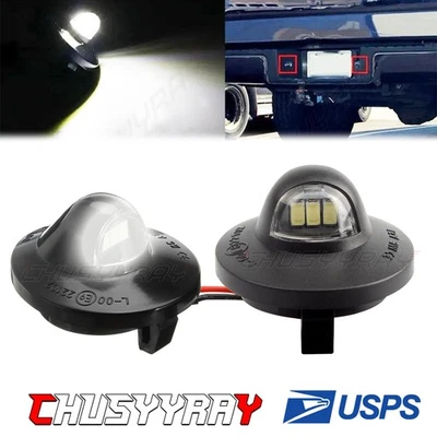 2Pcs License Plate Light Lamp Assembly FOR 1991-2010 Ford Explorer Sport Trac - Image 1 of 4