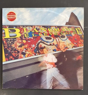 Blancmange – Believe You Me Vinyl, 1985 UK Release. - Image 1 of 4