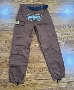 Corteiz Cargo Pants Brown Men’s Size XS New Without Tags - Picture 1 of 6