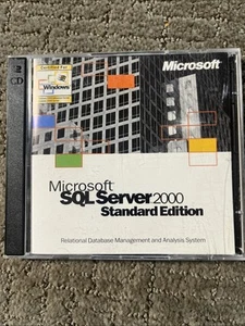 Microsoft SQL Server 2000 Standard Edition with Product Key - Picture 1 of 6