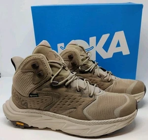 HOKA Mens Anacapa 2 Mid GTX Dune Oxford Tan Size 12D - Picture 1 of 5