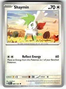 Pokemon Prismatic Evolutions Shaymin 087/131 - Picture 1 of 4