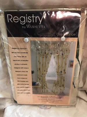Cenefa Wamsutta Registry CALISTA 84 x 15 NUEVA en Embalaje Difícil de Encontrar Foto 1 de 3