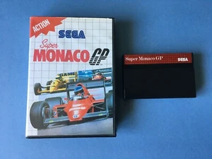 Sega Master System - Super Monaco GP - Probado - Imagen 1 de 5
