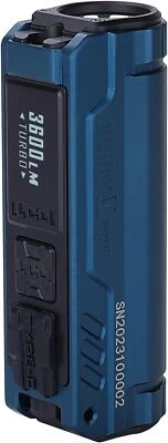 IMALENT BL50 3600 Lumens Super Bright LED Flashlight Tactical Rechargeable Blue