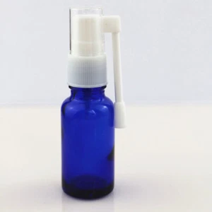 5ml - 100ml Nose Throat Spray Glass Bottle Long Sprayer Medicine Fresh Breath - Picture 1 of 12