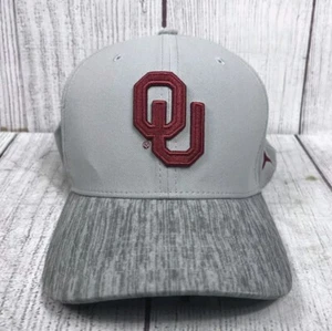 Jordan Dri-Fit Classic Oklahoma Sooners OU Adjustable Hat Cap - Gray One Size - Picture 1 of 6