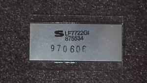 Fluke 875534 LCD Glass Display Replacement for 79 Series II 29 Series II Meters - Picture 1 of 2