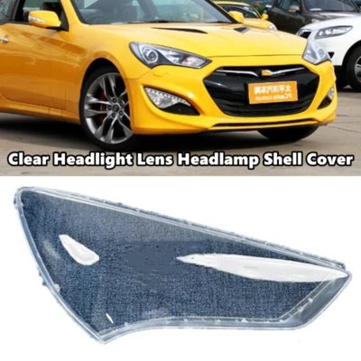 Cubierta de faro derecho para Hyundai Genesis Coupe 2013-16 carcasa tapa pegamento Foto 1 de 4