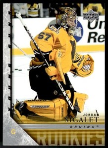 2005-06 Upper Deck Young Guns Jordan Sigalet Rookie Boston Bruins #463