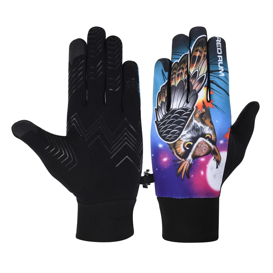 RedRum Winter Cycling Running Field player gloves 4 Men Kids Junior Boys Driving - Image 1 of 1