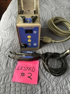 Hakko FT-802 & 8004 G4-1603 Spelafili Termico Digitale con Pinzetta Manipolo - Foto 1 di 10
