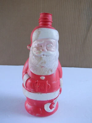 Santa Claus 1960's COLGATE-PALMOLIVE CO. SOAKY 11oz. BOTTLE - Image 1 of 4