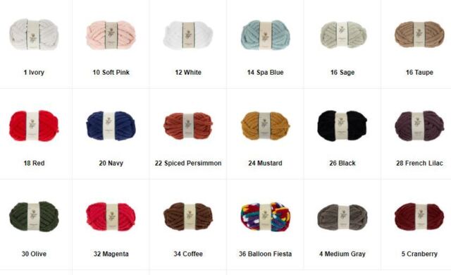 Yarn Bee Olive Yarn for Knitting & Crocheting – Jumbo Eternal Bliss Yarn  Skein – Thick Knitting Polyester Yarn - Soft Chunky Yarn for Crocheting