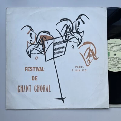 LP FESTIVAL DE CHANT CHORALE à la Sorbonne le 9 juin 1981 - Photo 1/3