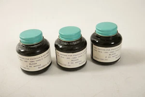 Liberty Ink Co (B3R) Fountain & Dip Pen Black (JSF6) 3 2oz Bottles Full NOS - Picture 1 of 7