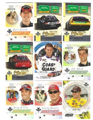 2004 Optima GOLD PARALLEL #G96 Kurt Busch  #059/100! ONE CARD ONLY! - Image 1 of 2