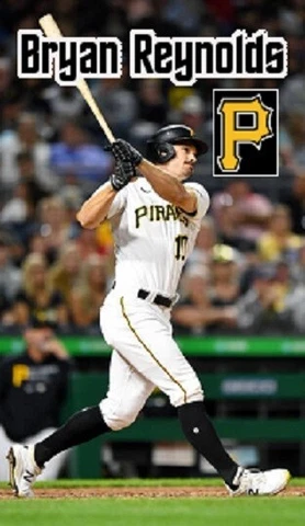 Bryan Reynolds Pittsburgh Pirates Baseball Refrigerator Magnet #01 Cover
