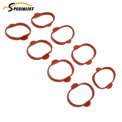 New Engine Intake Manifold Gasket Set of 8 for Porsche Cayenne S Turbo 2008-2013 - Image 1 of 4