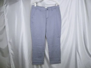 NWT LL Bean Gray 12P 32x28 Womens Straight Leg Favorite Fit Ultimate Chino Pants - Picture 1 of 8