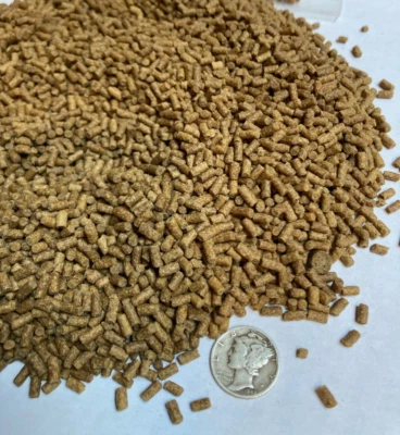 1/2 LB Premium Sinking  Pellets with  "Brine Shrimp"  Bottom Feeders  Fish Food - Image 1 of 4