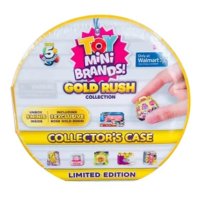 B10 LIMITED EDDITION Toy Mini Brands GOLD RUSH Collection Case W/ 5 Minis - Picture 1 of 2
