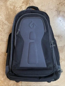 Burton Wheel Rolling Suitcase Travel Luggage Black - Picture 1 of 11