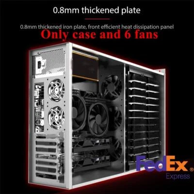 4U Server Case For Chia Mining 24Disk Chassis Frame Rig Server Direct Connection
