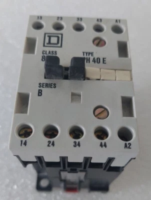 Square D - Type PH 40 E - Ser. B - Class 8501 - Auxiliary Contactor Relay - New - Image 1 of 4