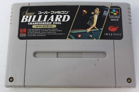 Super Billiard Championship Pool SFC Super Famicom Japanese Game Cartridge