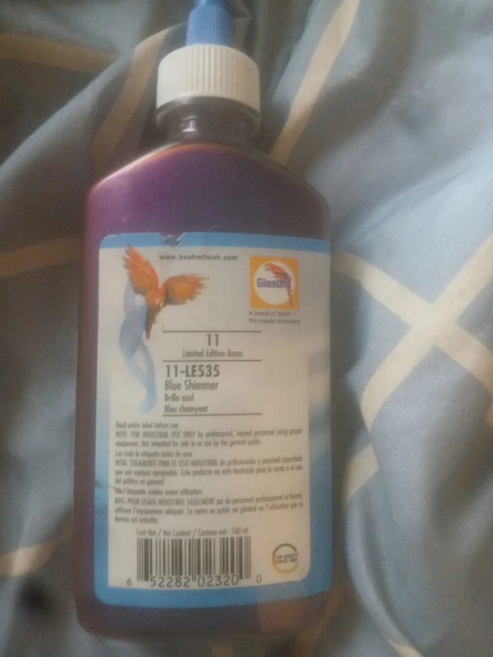 Glasurit 11-LE535 BRILLO AZUL POR PPG Foto 1 de 1