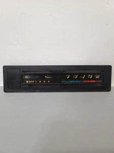 1987 Nissan D21 Hardbody Pickup AC Heater Control Bezel Trim Faceplate OEM - Picture 1 of 2