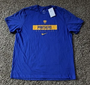 NEW Nike Pitt Panthers Athletics Dri-Fit Men’s Size XL Team Issued Blue - Picture 1 of 5
