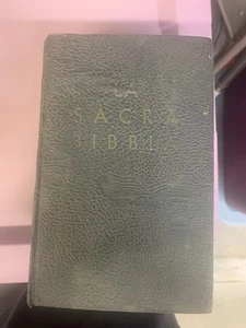 La Sacra Bibbia 1914 Antique - Imagen 1 de 9
