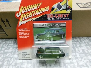 1955 Chevy Nomad  black Johnny Lightning brand new - Picture 1 of 3
