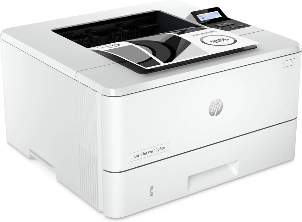 NUOVA STAMPANTE LASER BIANCO/NERO HP LASERJET PRO 4002DN DUPLEX - Immagine 1 di 4