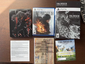 Final Fantasy XVI Deluxe Edition (Steel Case + Cloth Map) - Sony PlayStation 5 - Picture 1 of 1
