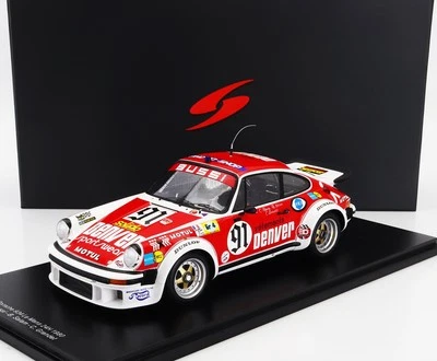MODELLINO AUTO STATICO SPARK PORSCHE 934 #91 24H LE MANS 1980 SCALA 1/18 - Immagine 1 di 4