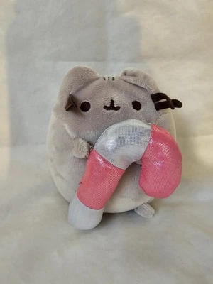 2017 Gund Pusheen Christmas Candy Cane 5" Plush - Image 1 of 2