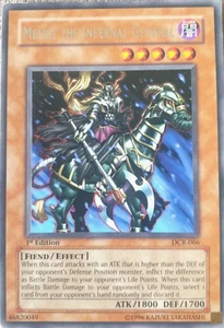 MEFIST THE INFERNAL GENERAL - RARE DCR-066 1st Edition YuGiOh TCG Card - Picture 1 of 1