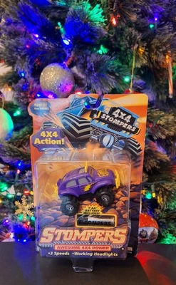 🛞 Nuevo de Lote Antiguo Púrpura Cardado Melocotón STOMPER 4x4 Baja VW Bug Sellado Foto 1 de 4