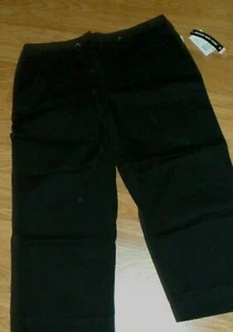 * BRIGGS NEW YORK CAPRI GRÖSSE 10 SCHWARZ STRETCH UVP: 36,00 $ NEU MIT ETIKETT - Bild 1 von 1