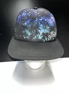 Vans Off the Wall Night Sky Black Mens Snap Back Baseball Hat - Picture 1 of 10