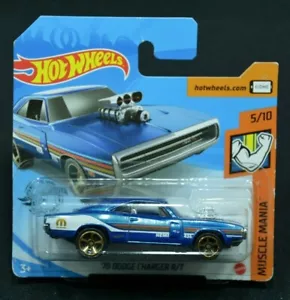 HOT WHEELS 2020 70 Dodge Charger R/T GHD07 #249 HW Muscle Mania NEU OVP - Bild 1 von 1