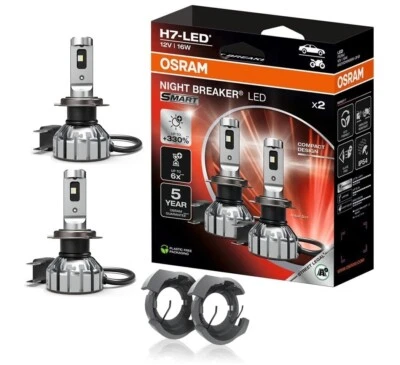 Original OSRAM NIGHT BREAKER LED Gen 3 H7 330% Set für Ford Kuga 2 2012-2019 - Bild 1 von 4