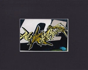 8X10" Matted Print Graffiti Street Art Picture: by Keho, - Picture 1 of 1
